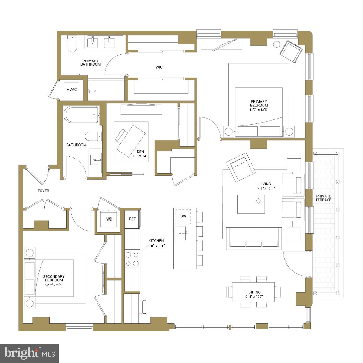 950 3rd Street Northwest, Unit PH1206 Washington, DC 20001 - Photo 2 of 37