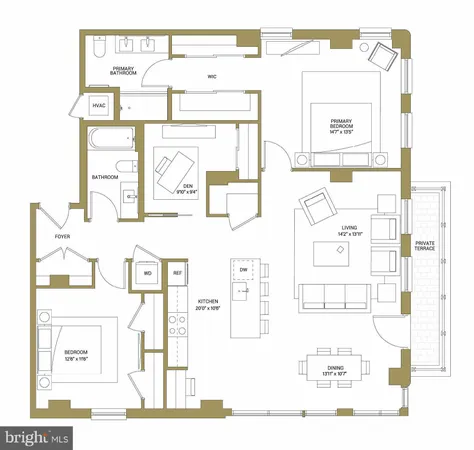 a black and white photo of a living room