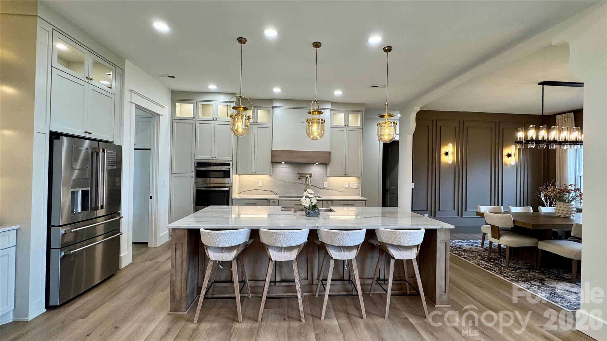 1360 Sain Road Hickory, NC 28602 - Photo 14 of 47 a large kitchen with a table and chairs