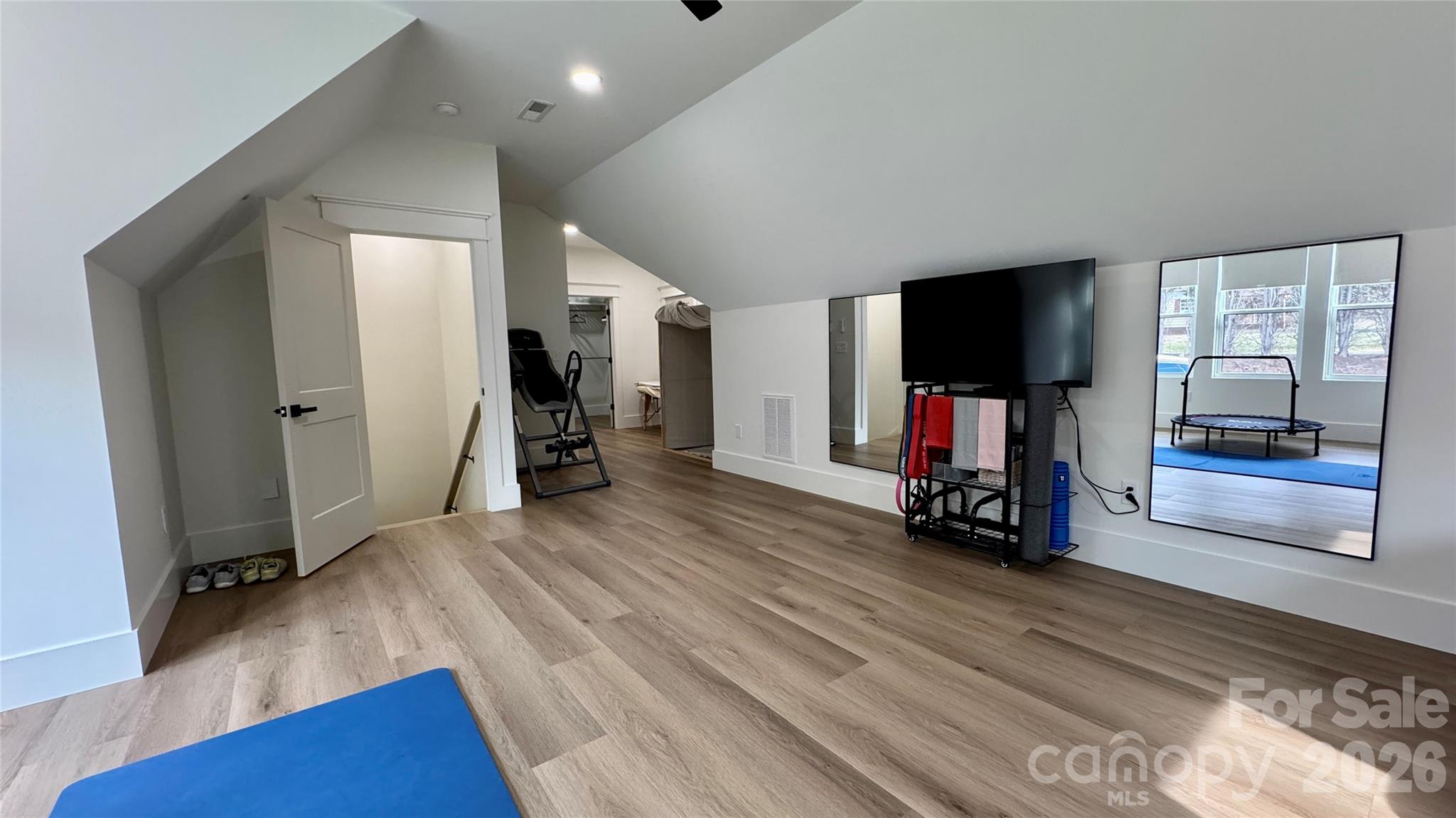 1360 Sain Road Hickory, NC 28602 - Photo 37 of 47 a view of a livingroom with furniture and a flat screen tv