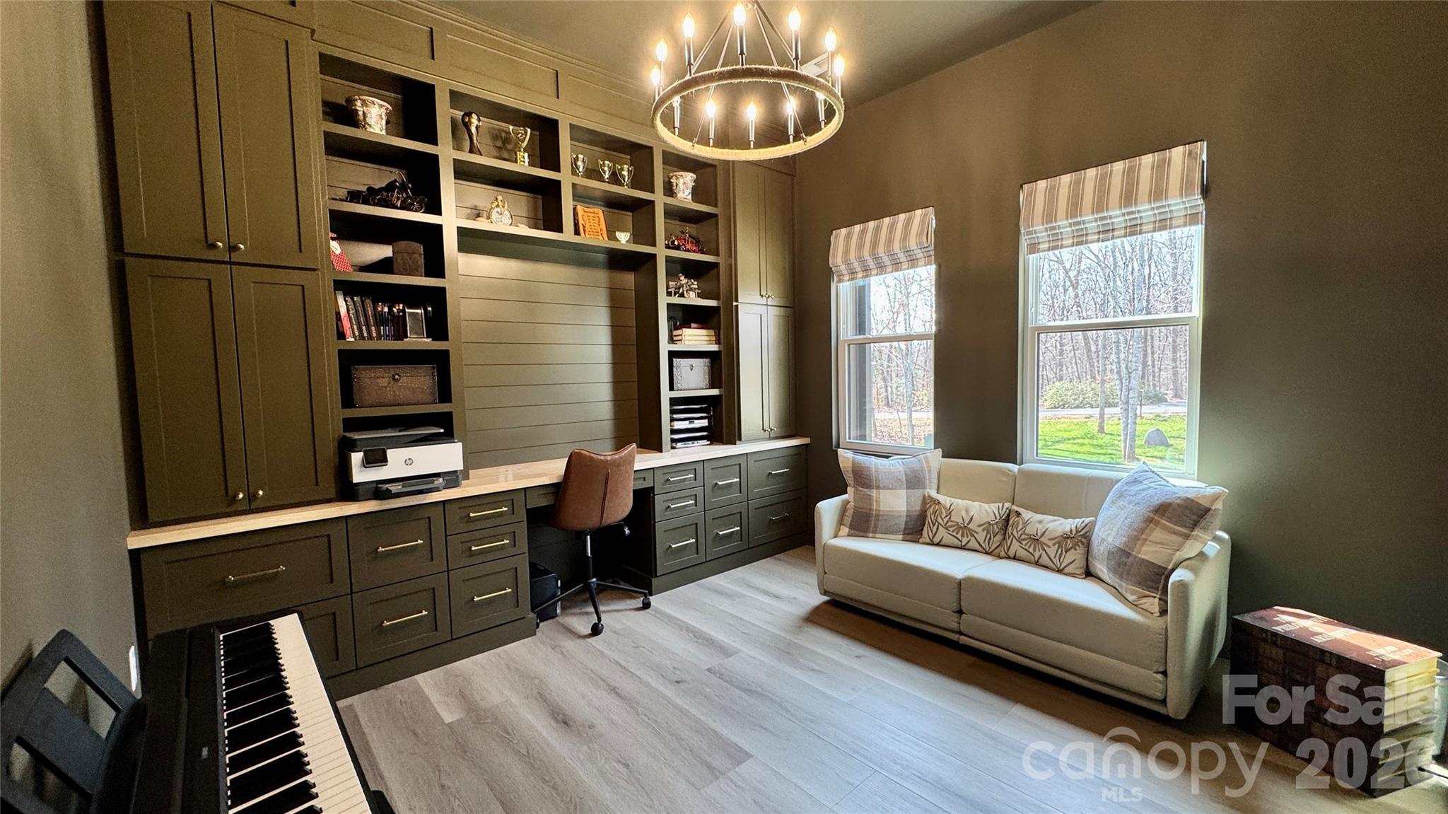 1360 Sain Road Hickory, NC 28602 - Photo 8 of 47 a living room with furniture cabinets and window