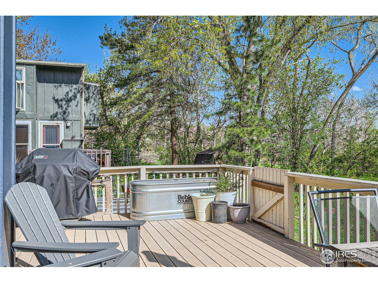 1175 Bear Mountain Drive, Unit A Boulder, CO 80305 - Photo 25 of 31 a view of balcony with furniture