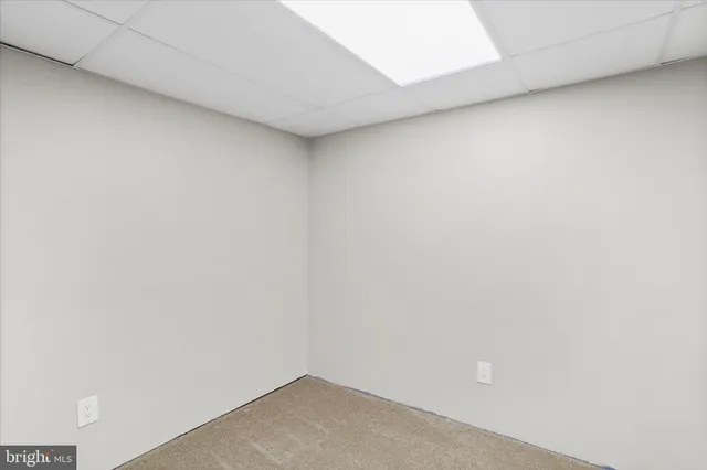 an empty room with a empty space