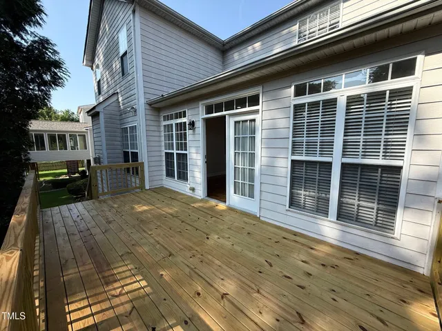 a view of outdoor space deck and patio
