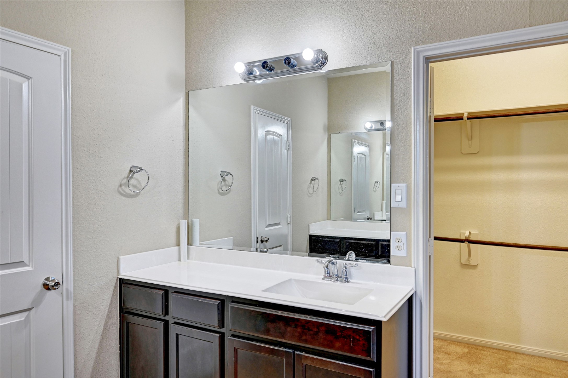 2619 Colony Haven Circle Spring, TX 77373 - Photo 35 of 50 a bathroom with a sink and a mirror
