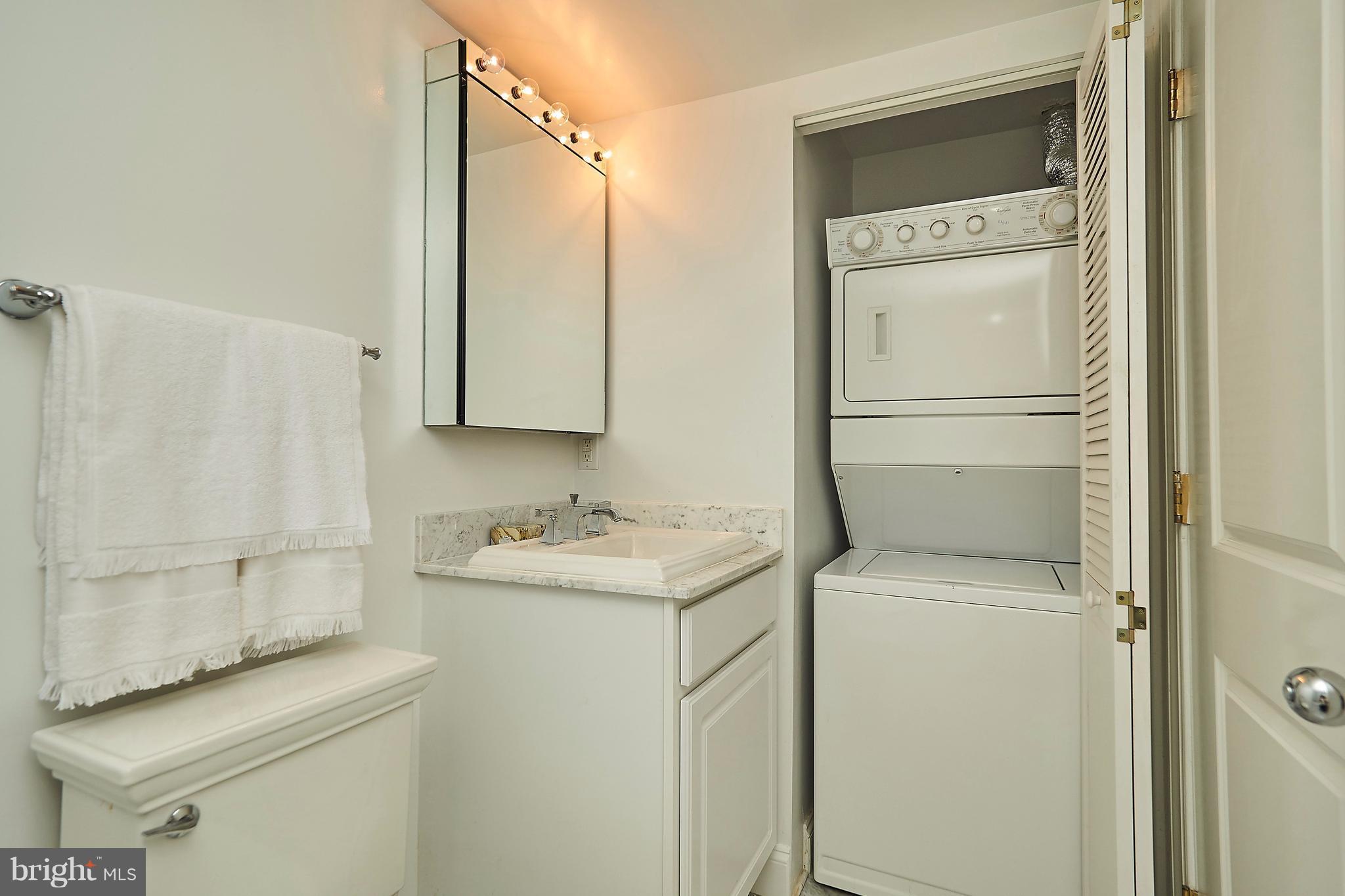 1465 Columbia Road Northwest, Unit 302 Washington, DC 20009 - Photo 18 of 30 Washer and dryer