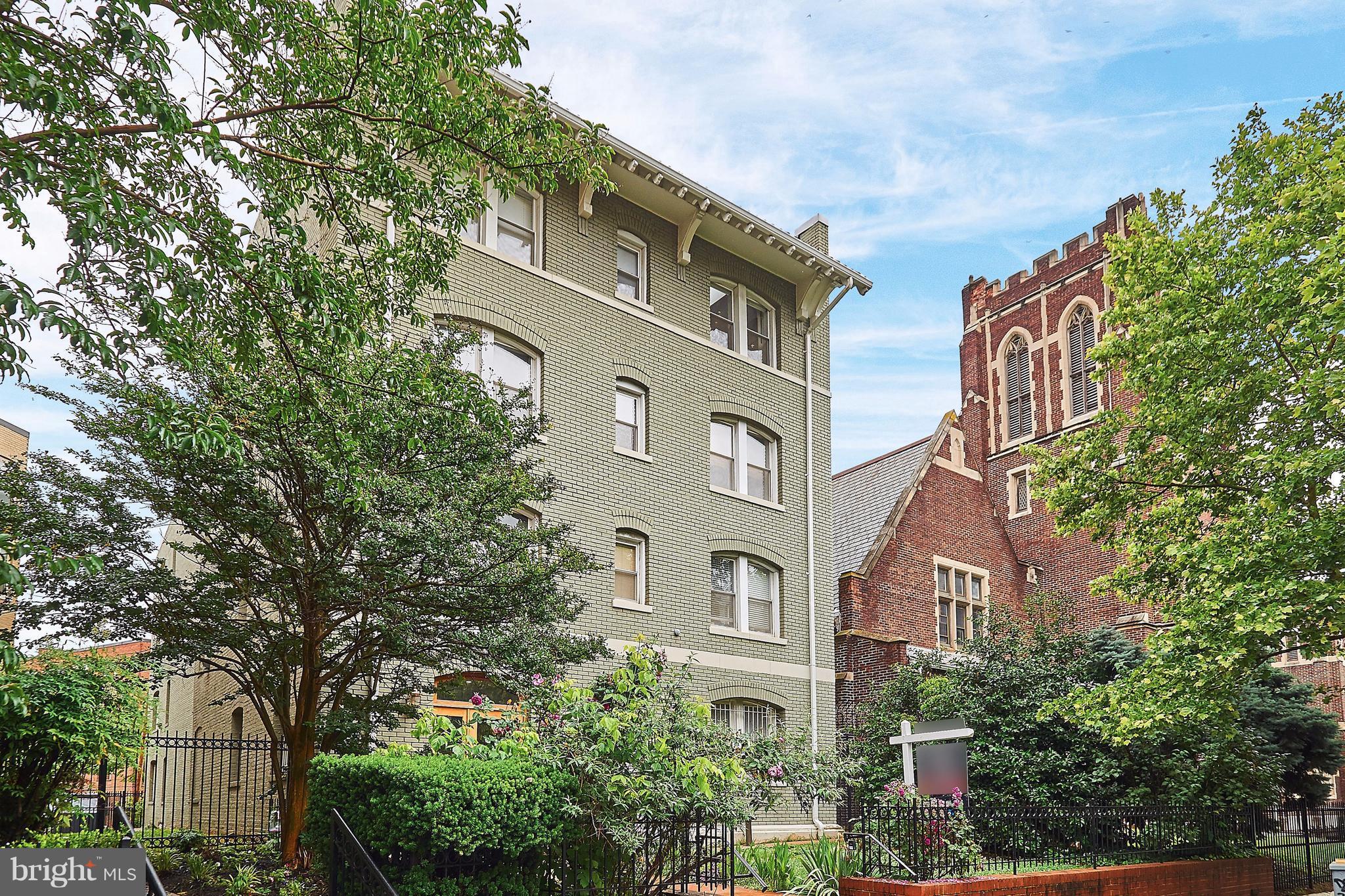 1465 Columbia Road Northwest, Unit 302 Washington, DC 20009 - Photo 29 of 30 Church next door and view from 302