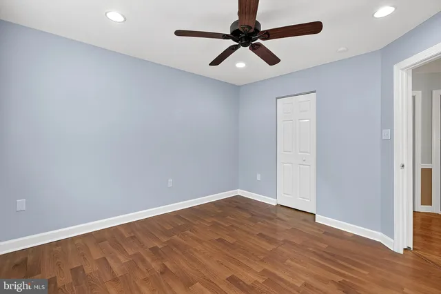 wooden floor in an empty room