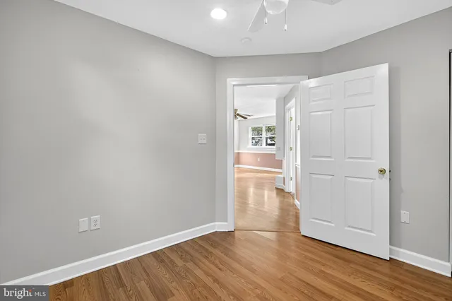 wooden floor in an empty room