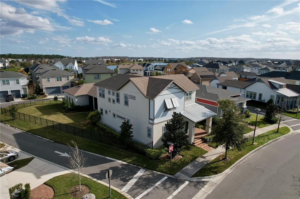 9062 Sperry Street Orlando, FL 32827 - Photo 3 of 44 an aerial view of a house with a garden