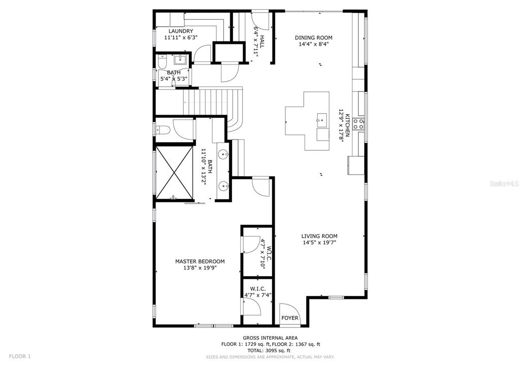 9062 Sperry Street Orlando, FL 32827 - Photo 42 of 44 a picture of a floor plan