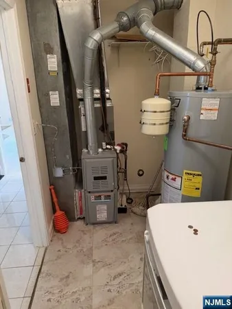 a room with storage and utility