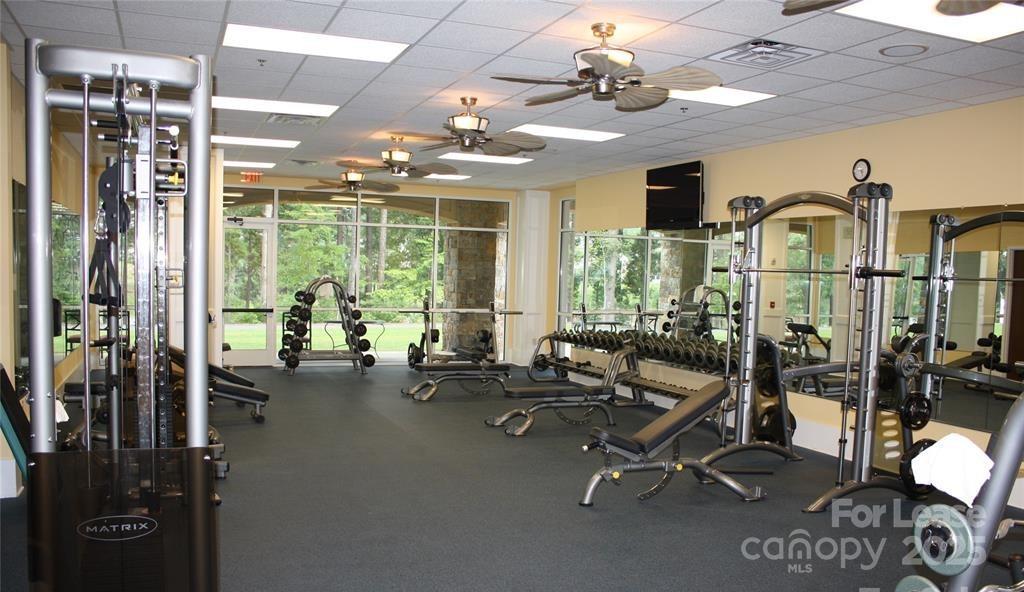 7012 Kitty Hawk Lane Fort Mill, SC 29707 - Photo 32 of 46 a view of a room with gym equipment
