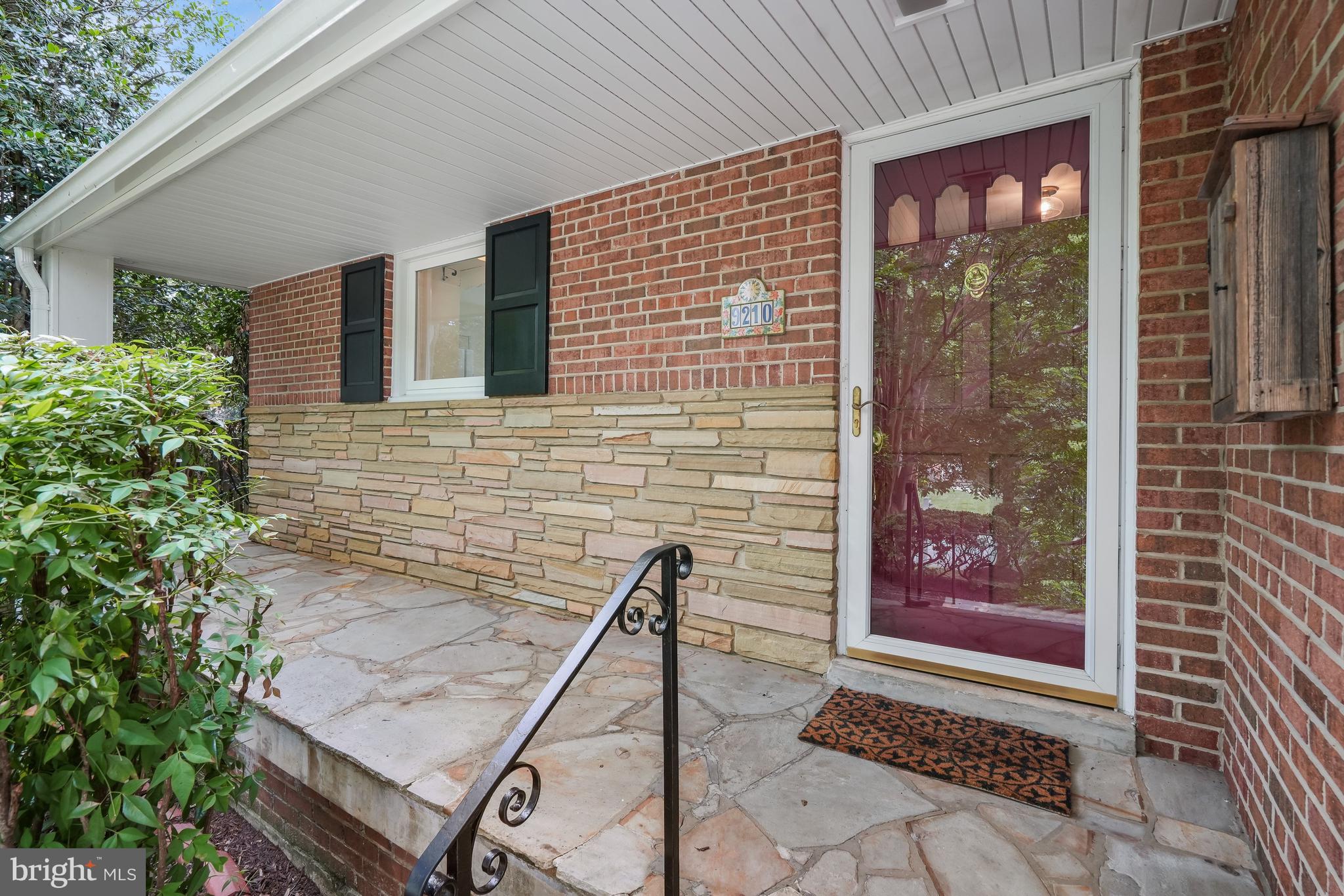 9210 Bardon Road Bethesda, MD 20814 - Photo 2 of 28 Inviting Front Porch
