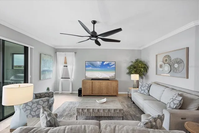 a bathroom with a shower and a glass door