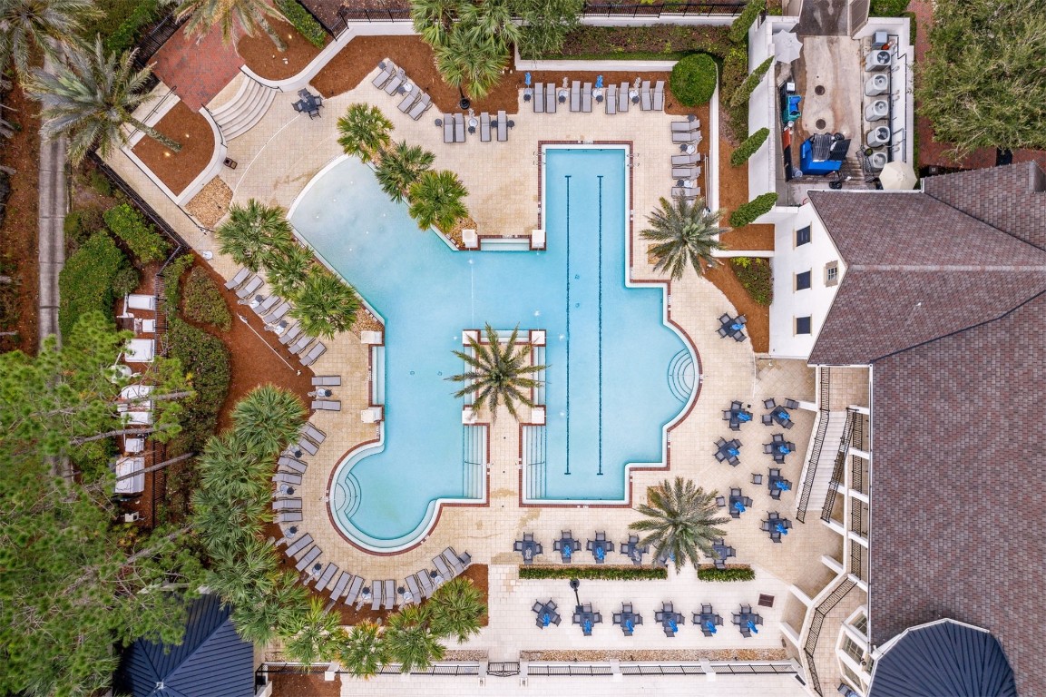 95275 Poplar Way Fernandina Beach, FL 32034 - Photo 33 of 38 an aerial view of a house with a swimming pool