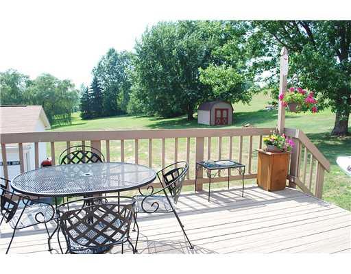 141 Glendale Road Beaver Falls, PA 15010 - Photo 17 of 18 Patio/Deck. View from sliding glass door in dining area (back yard)