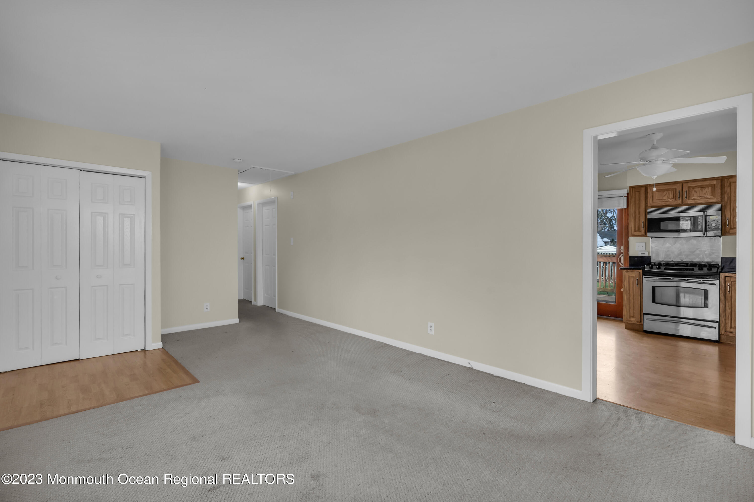 602 Hopping Road Belford, NJ 07718 - Photo 7 of 30 Living room to kitchen