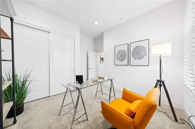 a room with gym equipment