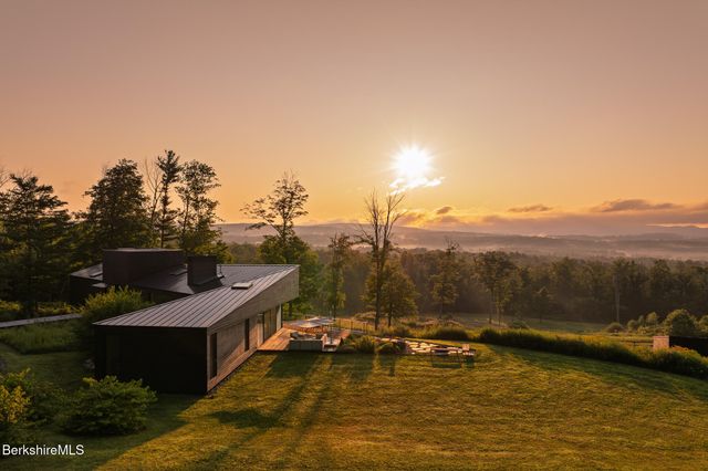 a view of a lake with a mountain