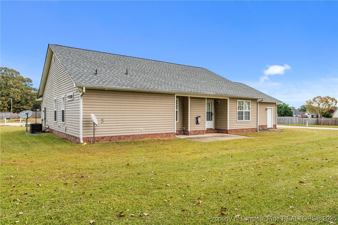 117 Usher Court Raeford, NC 28376 - Photo 14 of 48 a view of a house with pool and a yard