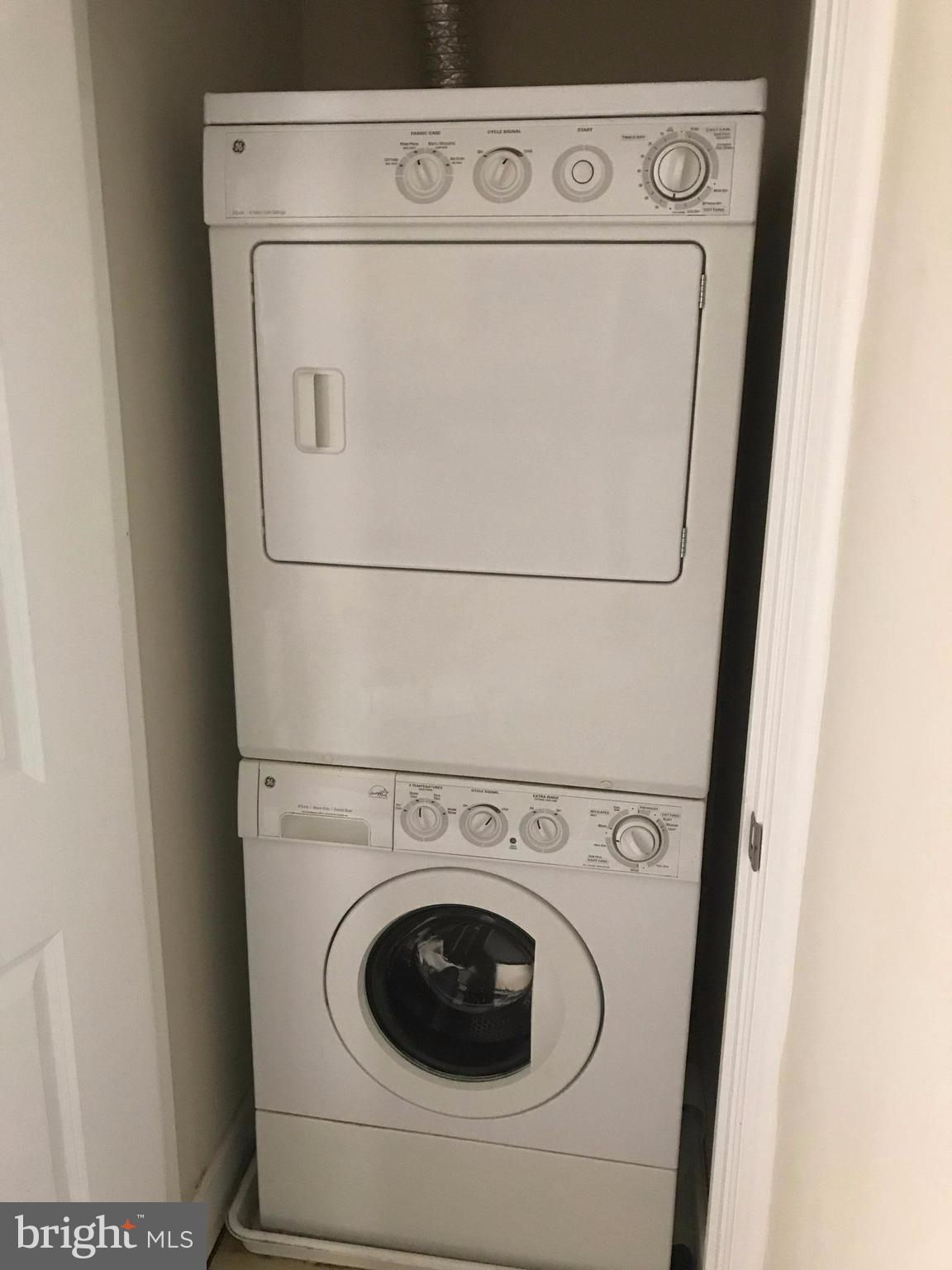 3600 South Glebe Road, Unit 330W Arlington, VA 22202 - Photo 12 of 20 a close up view of washer and dryer