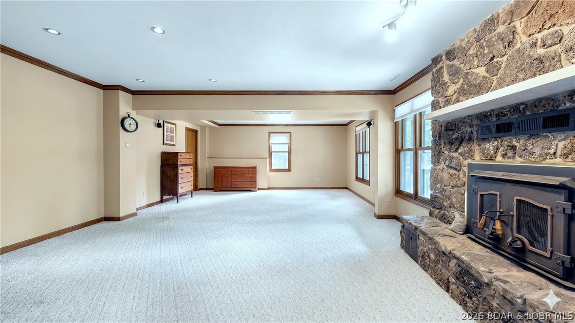 490 Waterfowl Road Linn Creek, MO 65052 - Photo 18 of 52 Huge Family Room in lower with Endless Potential