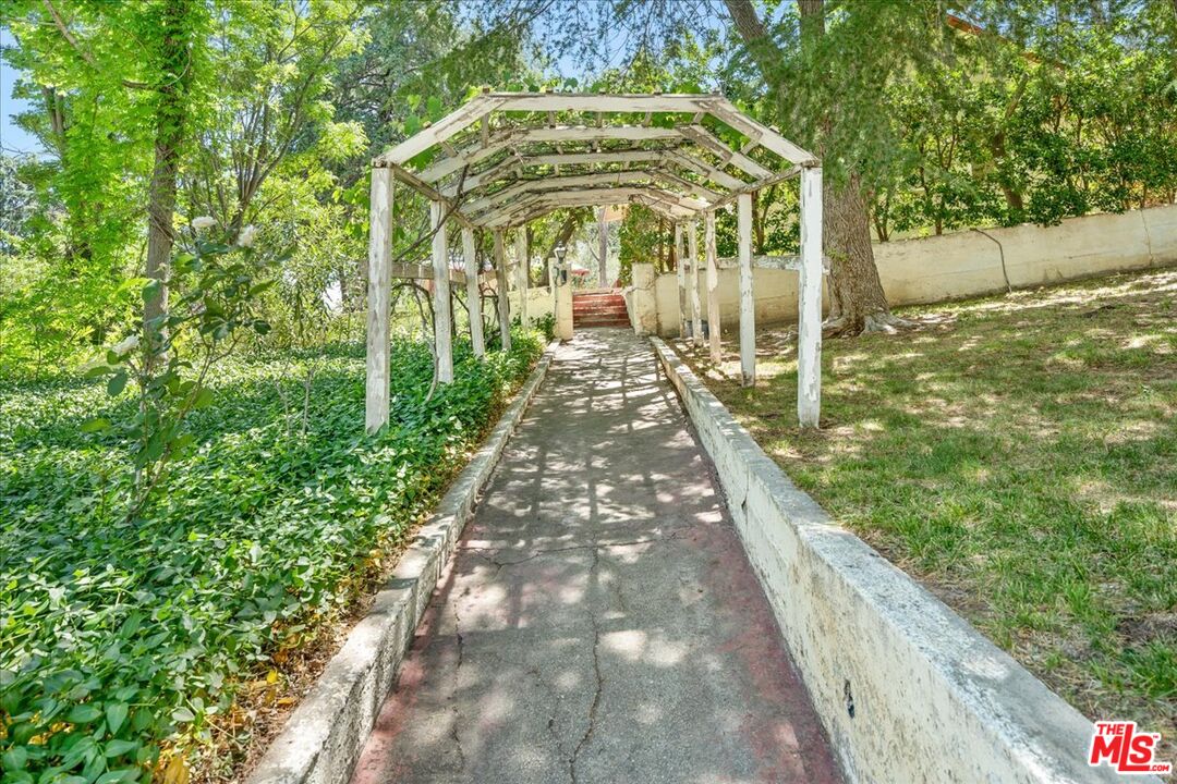 31008 Pine Canyon Road Lake Hughes, CA 93532 - Photo 24 of 29 a view of a pathway both side of yard