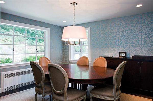 60 Beverly Road Brookline, MA 02467 - Photo 4 of 8 a view of a dining room with furniture window and outside view