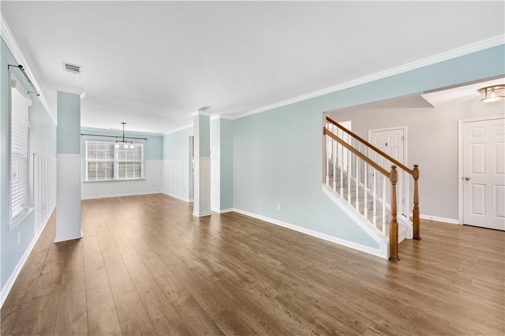 871 New Liberty Way Braselton, GA 30517 - Photo 5 of 47 a view of an entryway with wooden floor