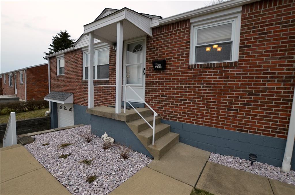 255 Castle Road Castle Shannon, PA 15234 - Photo 2 of 14 Fantastic curb appeal - solid brick ranch in classic red brick.