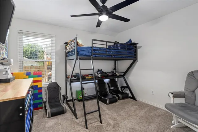 a workspace room with furniture and air conditioner
