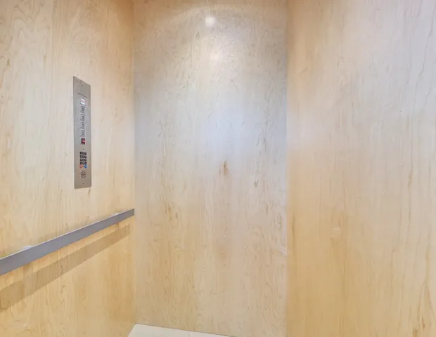 a view of empty room