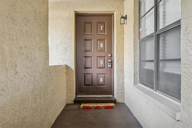 a door with a window