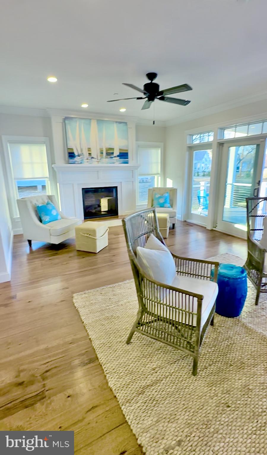 1538 Robinson Road Shady Side, MD 20764 - Photo 21 of 71 a living room with furniture and a fireplace