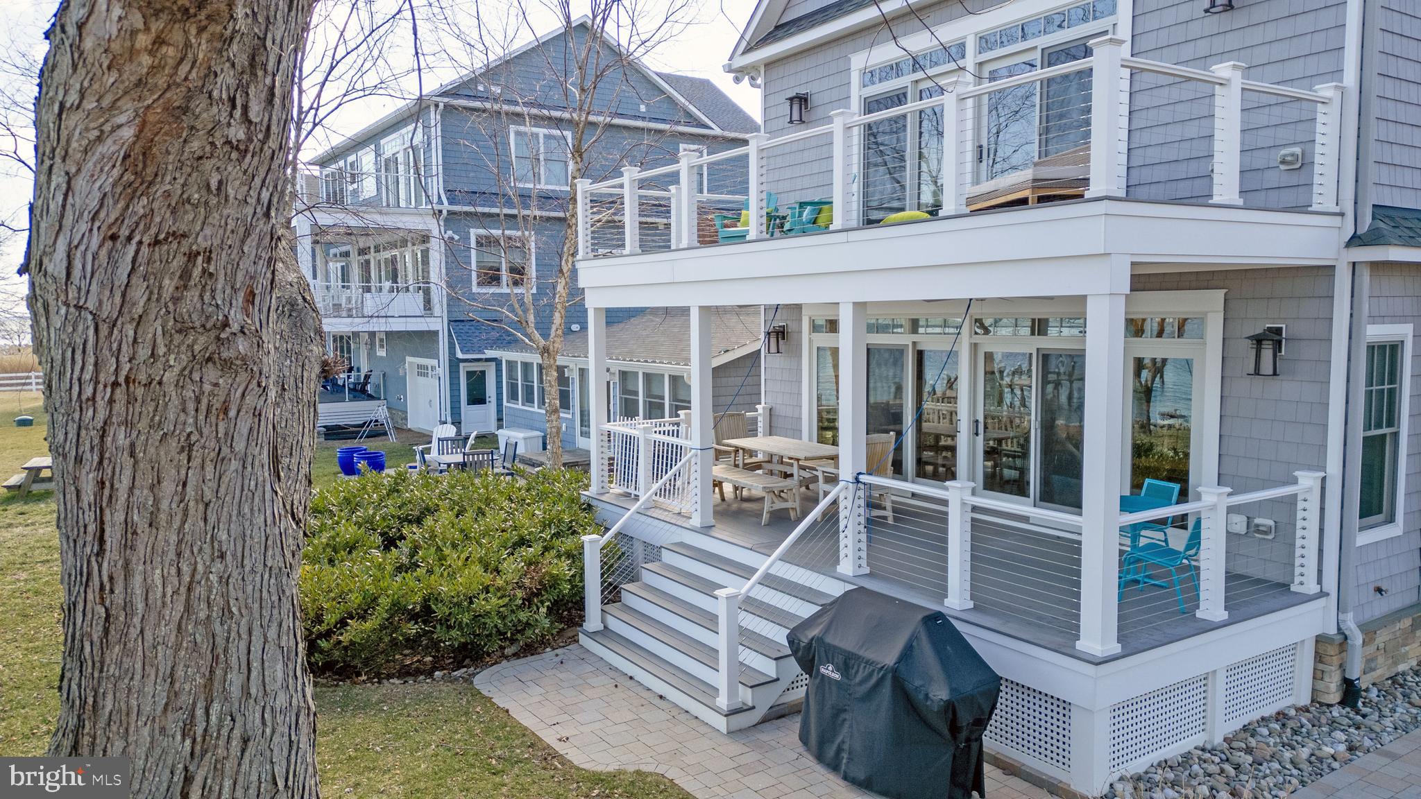 1538 Robinson Road Shady Side, MD 20764 - Photo 64 of 71 front view of a building with a garden