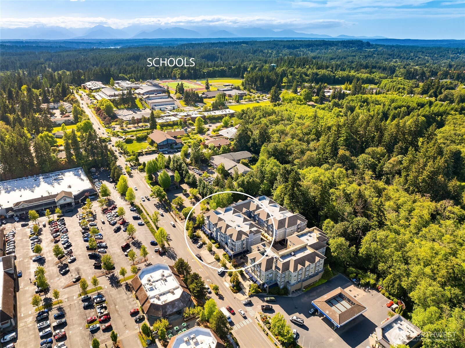 300 High School Road Northeast, Unit 304 Bainbridge Island, WA 98110 - Photo 21 of 23 a view of residential houses with outdoor space