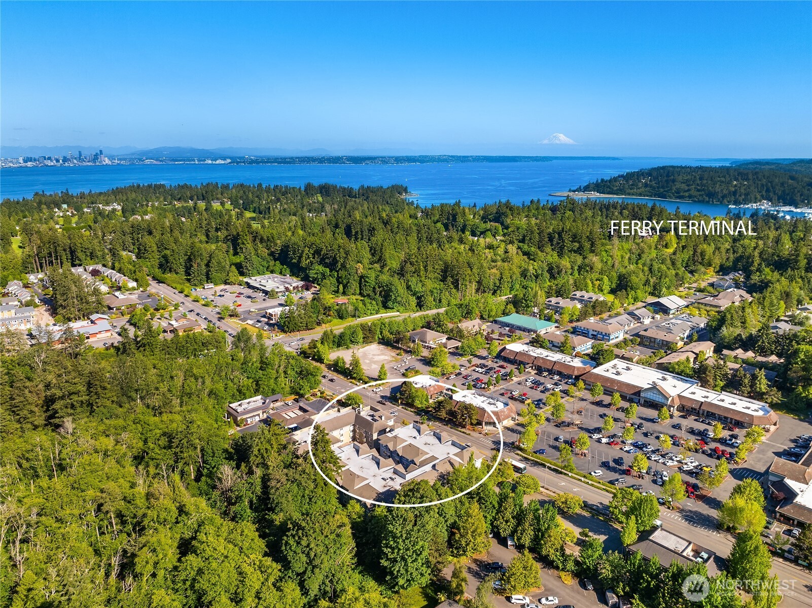 300 High School Road Northeast, Unit 304 Bainbridge Island, WA 98110 - Photo 22 of 23 a view of a city