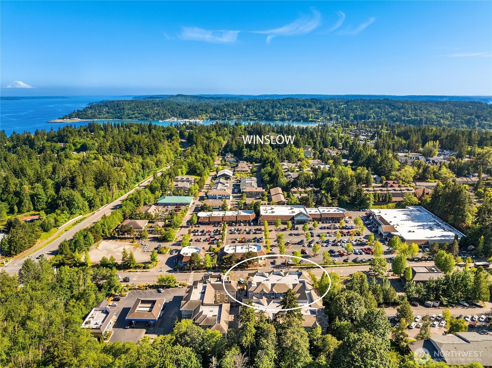300 High School Road Northeast, Unit 304 Bainbridge Island, WA 98110 - Photo 23 of 23 an aerial view of multiple house