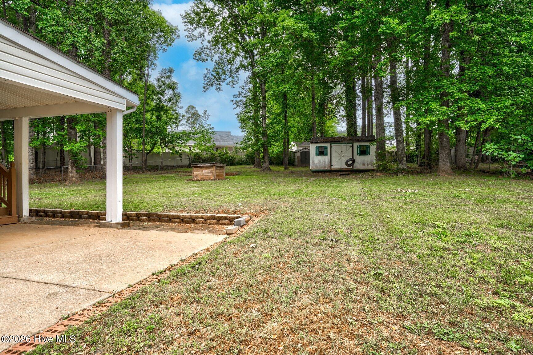 1732 Acorn Ridge Road Rocky Mount, NC 27804 - Photo 29 of 32 Fenced Back Yard