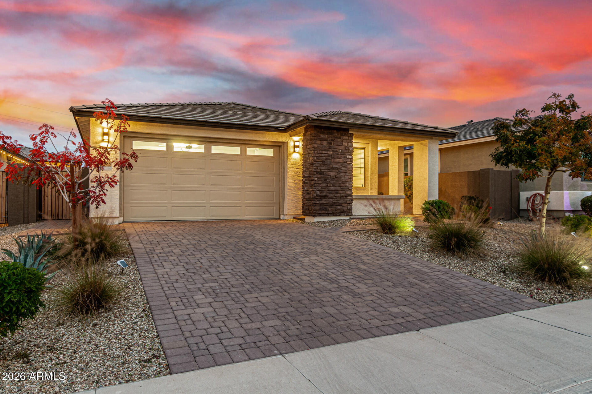 11985 South 173rd Avenue Goodyear, AZ 85338 - Photo 3 of 78 Front of home at twilight
