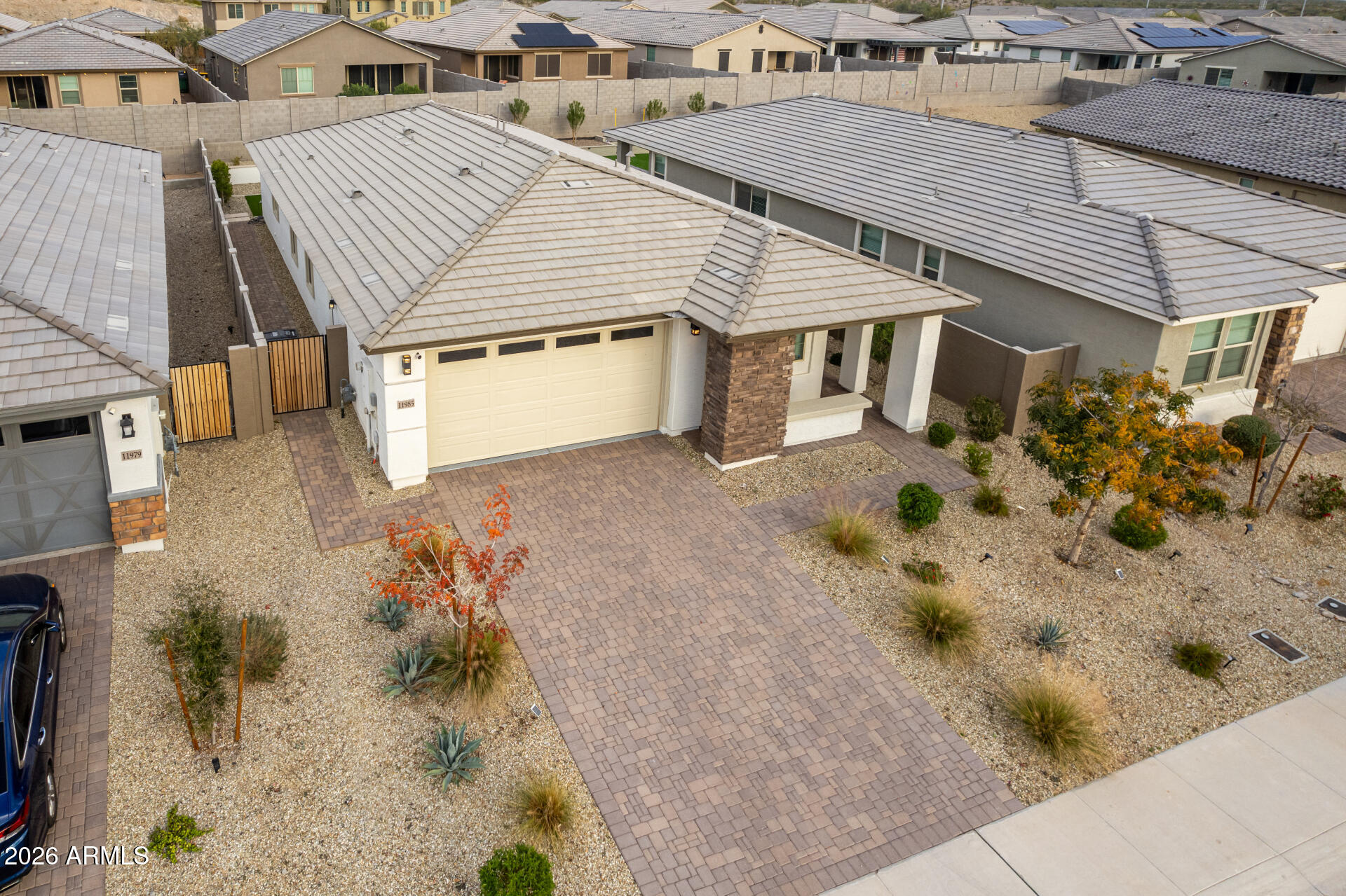 11985 South 173rd Avenue Goodyear, AZ 85338 - Photo 52 of 78 drone image of front of home