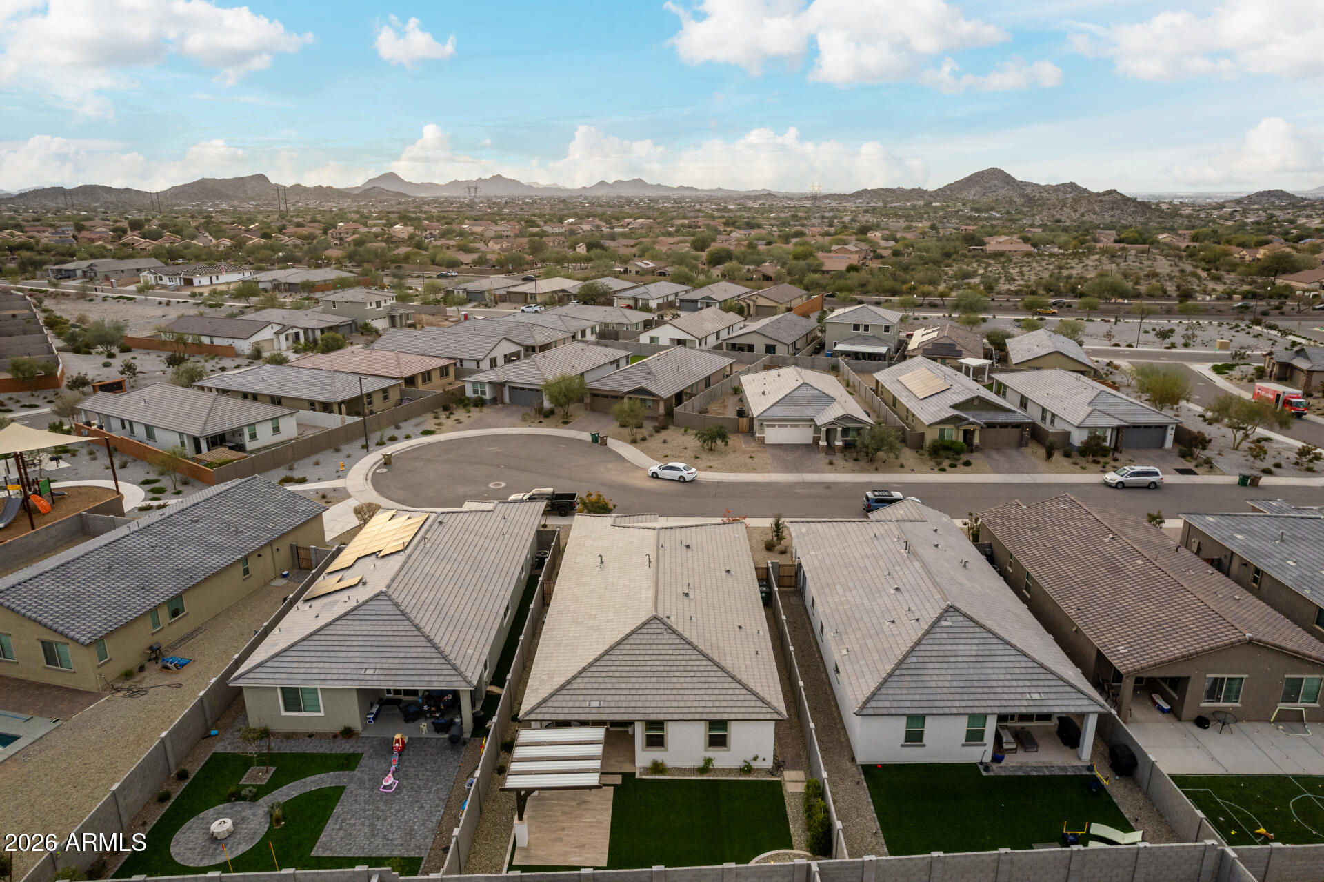 11985 South 173rd Avenue Goodyear, AZ 85338 - Photo 58 of 78 Drone image from the backyard