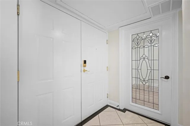 a view of front door