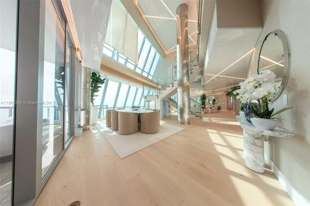 a view of balcony and deck