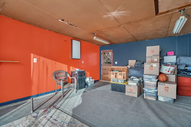 a room with lots of storage and utility