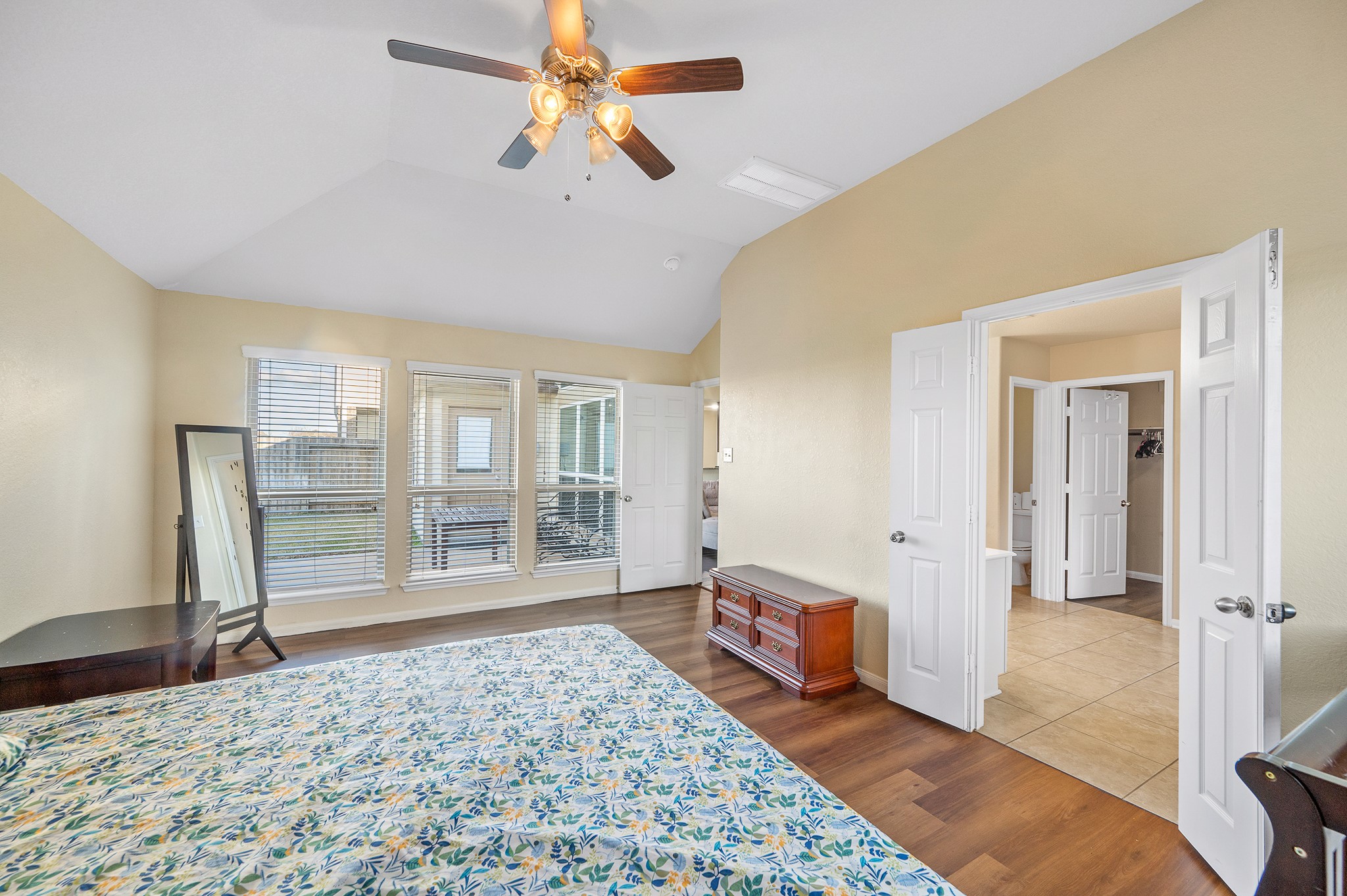 23454 Quarry Path Way Katy, TX 77493 - Photo 30 of 39 a living room with a bed furniture and a window