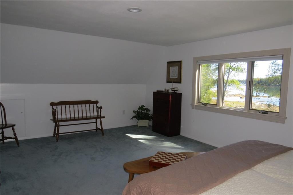 226 Atlantic Quarry Road Spruce Head, ME 04859 - Photo 16 of 35 2nd Floor Master Bedroom with Harbor...