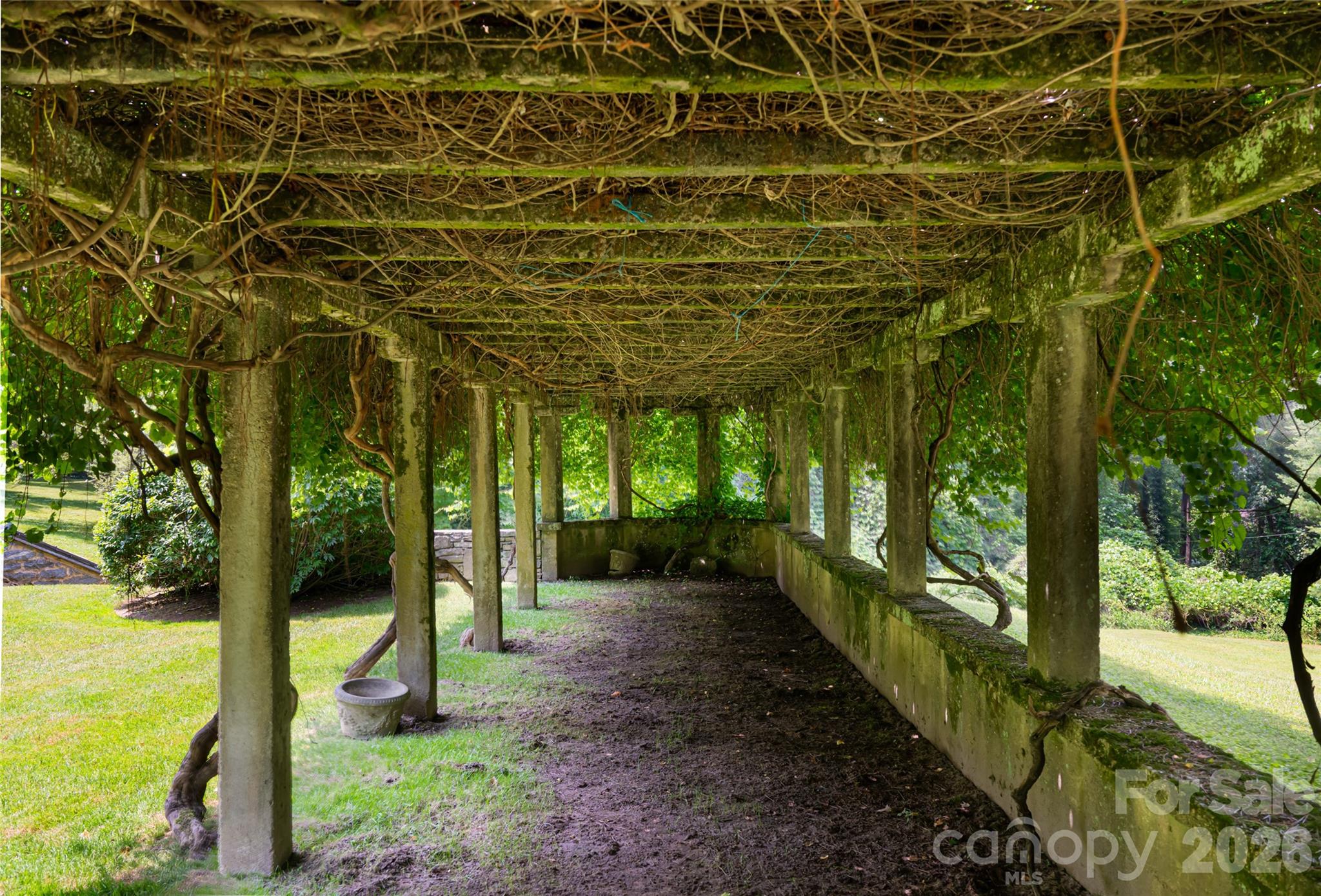 2531 Little River Road Hendersonville, NC 28739 - Photo 43 of 48 a view of a backyard