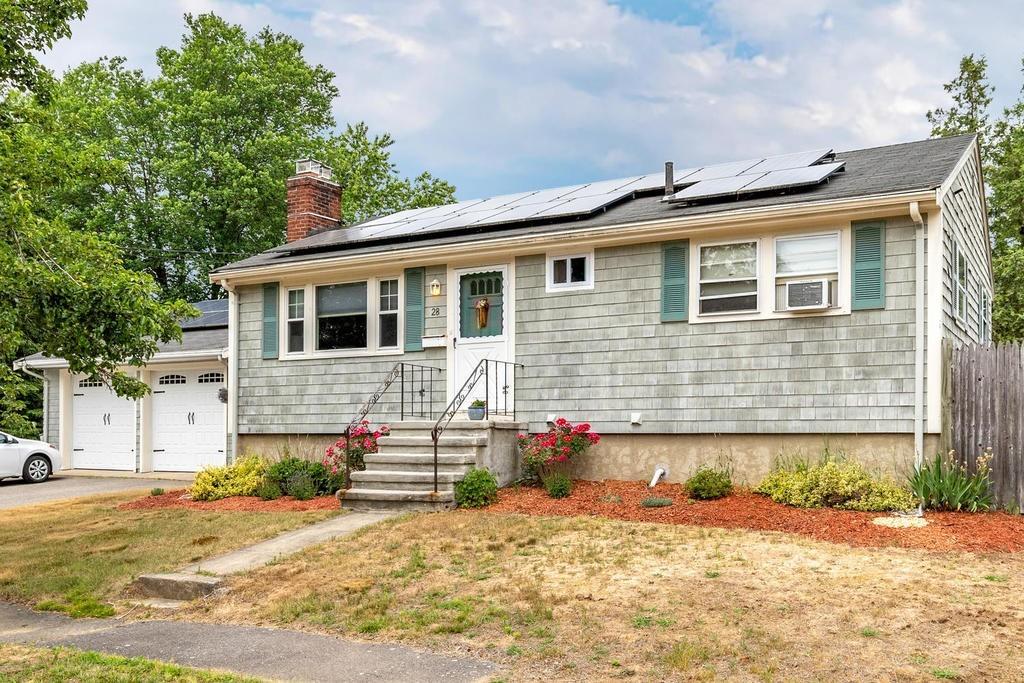 28 Millbrook Road Beverly, MA 01915 - Photo 1 of 29 a front view of a house with a yard